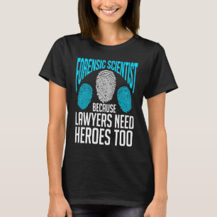 Forensisch wetenschapper Forensische wetenschap M T-shirt