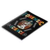  forensisch wetenschapsdetective Fingerprint Notitieboek (Linkerzijde)