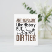 Forensische antropologie als geschiedenis maar vui briefkaart (Staand voorkant)