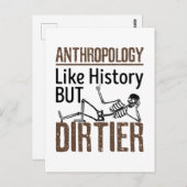 Forensische antropologie als geschiedenis maar vui briefkaart (Voorkant / Achterkant)