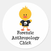 Forensische Antropologie Chick Stickers (Voorkant)