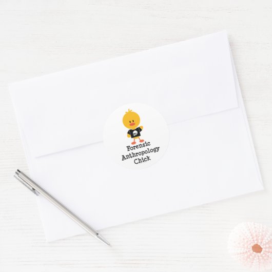 Forensische Antropologie Chick Stickers (Envelop)