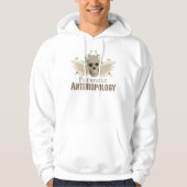 Forensische antropologie Skull Hooded Sweatshi Hoodie (Voorkant)