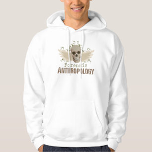 Forensische antropologie Skull Hooded Sweatshi Hoodie