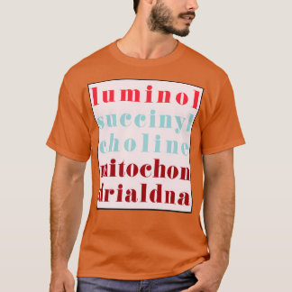 Forensische bestanden forensische wetenschap moder t-shirt