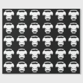 Forensische chick cadeaupapier (Vlak)