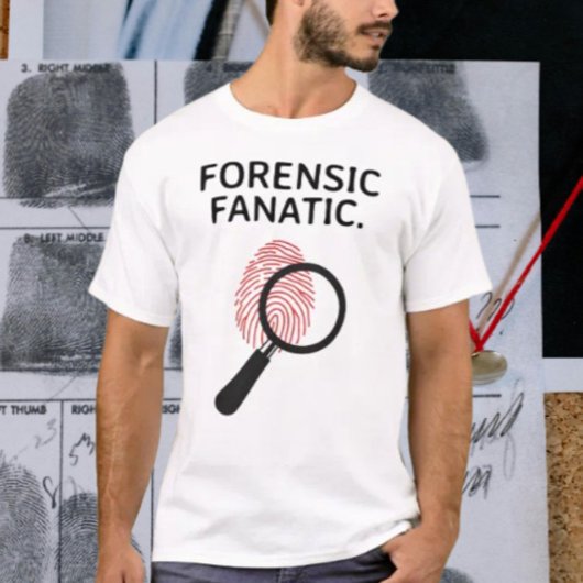 forensische fanaat t-shirt