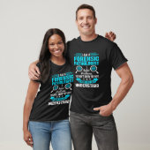 Forensische vingerafdruk forensisch bewijs forensi t-shirt (Unisex)