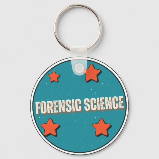 Forensische Wetenschap Sleutelhanger (Voorkant)