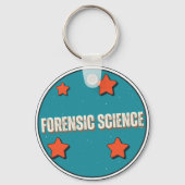 Forensische Wetenschap Sleutelhanger (Achterkant)