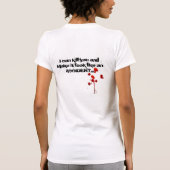 forensische wetenschap t-shirt (Achterkant)