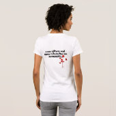 forensische wetenschap t-shirt (Achterkant volledig)