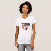 forensische wetenschap t-shirt (Voorkant volledig)