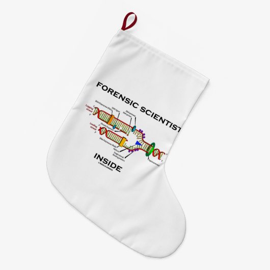 Forensische wetenschapper Inside DNA Replication H Grote Kerstsok (Voorkant (Hangend))