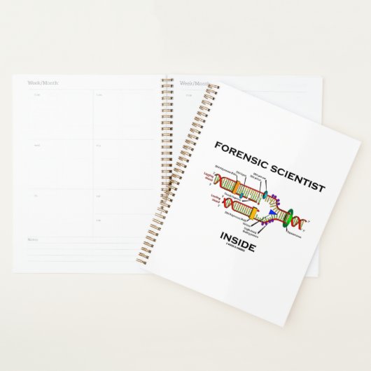 Forensische wetenschapper Inside DNA Replication H Planner (Display)
