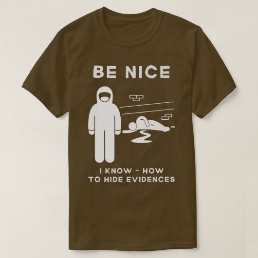 forensische wetenschapsleerlingen grappige Premium T-shirt (Design voorkant)