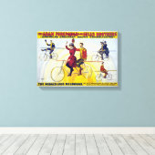 Forepaugh & Sells Brothers Circus Poster Canvas Afdruk (Insitu (Houten vloer))