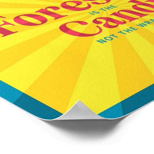 Foreskin is het Snoep — Poster (Hoek)