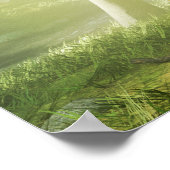 Forest 0007-01-4 digitale kunst poster (Hoek)