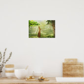 Forest 0007-01-4 digitale kunst poster (Keuken)