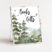 Forest Adventure Baby shower Boeken en geschenken Poster