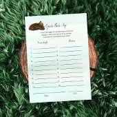 Forest Adventure-Beren raden hun leeftijdsspelkaar Kaart