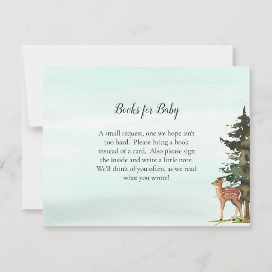 Forest Adventure Books for Baby Deers Game Kaart (Voorkant)