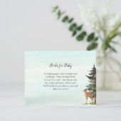 Forest Adventure Books for Baby Deers Game Kaart (Staand voorkant)