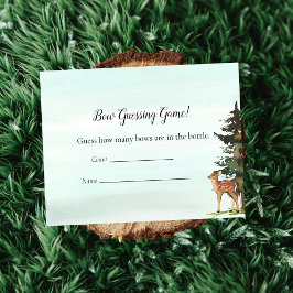 Forest Adventure Guining Count Deers Game Kaart
