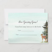 Forest Adventure Guining Count Deers Game Kaart (Voorkant)