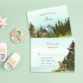 Forest Adventure Herten Baby shower RSVP