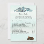 Forest Adventure over of onder Beer Kaart (Voorkant)