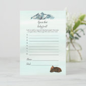 Forest Adventure raadt aan dat Baby Beren spelen Kaart (Staand voorkant)