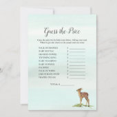 Forest Adventure raadt het Baby spel van de prijsb Kaart (Voorkant)