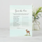 Forest Adventure raadt het Baby spel van de prijsb Kaart (Staand voorkant)