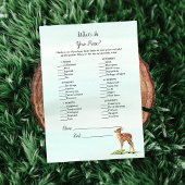 Forest Adventure wat er in je Purse Deers Game zit Kaart