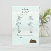 Forest Adventure Wat is er in je Purse Beren Game Kaart (Staand voorkant)