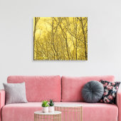 Forest Aglow Canvas Afdruk (Insitu (Woonkamer))