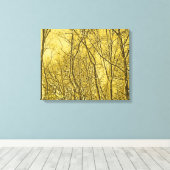 Forest Aglow Canvas Afdruk (Insitu (Houten vloer))