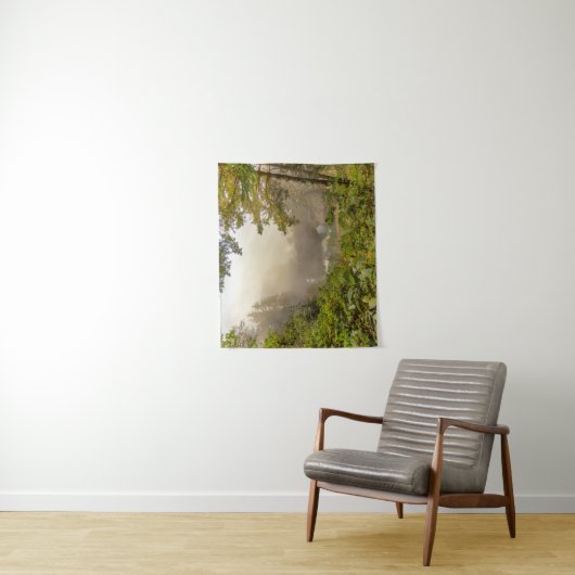 Forest and Ocean Landscape Wandkleed (In situ)