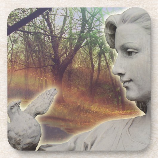 Forest Angel Bier Onderzetter (Voorkant)