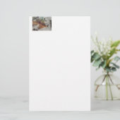 Forest Angel Briefpapier (Staand voorkant)