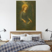 forest angel fine art painting canvas afdruk (Insitu (Slaapkamer))