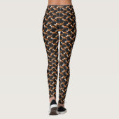 Forest Animal Fox Pattern Leggings (Achterkant)