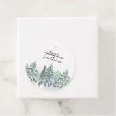 Forest Animals Baby shower Favorietentjes Bedankjes Labels (In situ)