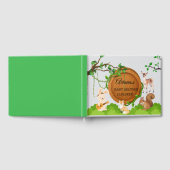 Forest Animals Baby shower gastenboek (Volledig)