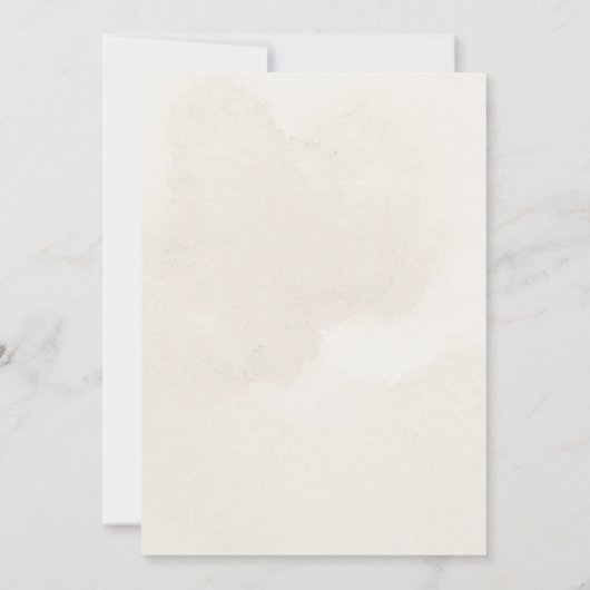 Forest Animals Baby shower nodigt jongen of meisje Kaart (Achterkant)