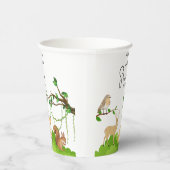Forest Animals Baby shower papieren bekers (Rechts)