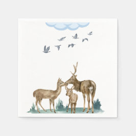 Forest Animals Baby shower servetten