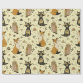 Forest Animals Cadeaupapier (Vlak)